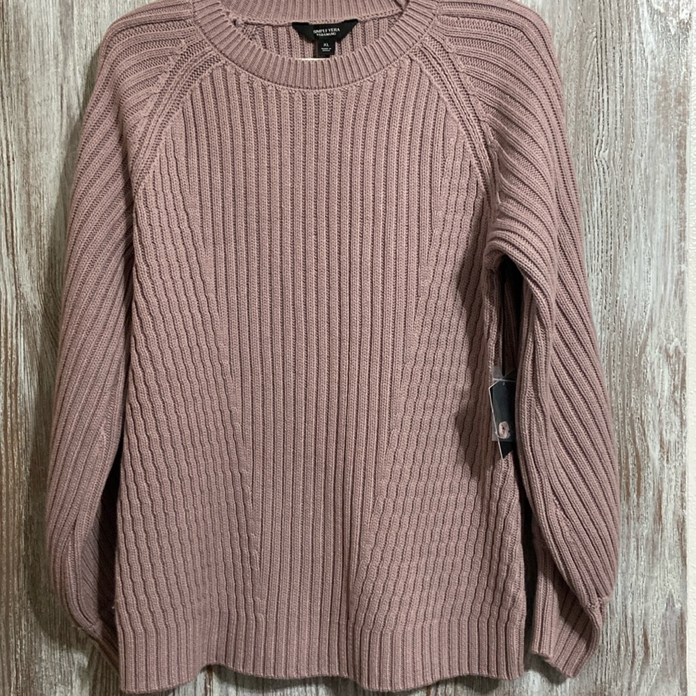 NWT Women Vera Wang Sweater